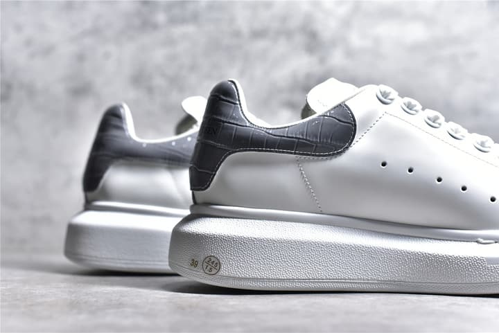 Alexander McQueen Classic Black Heel Platform Sneakers