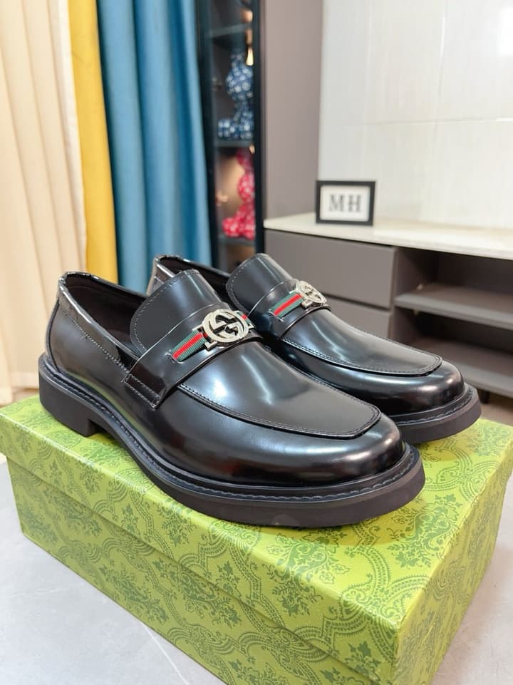 Gucci Men's Formal Leather Shoes – New Collection