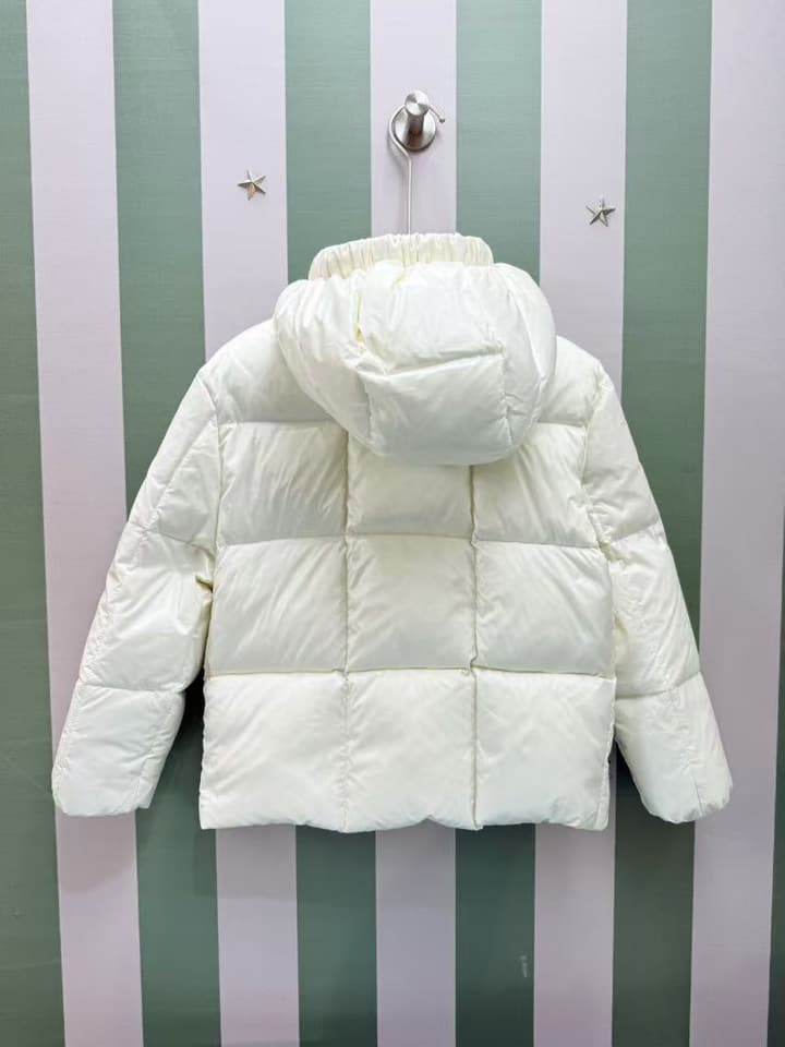 Moncler Children's Puffer Jacket – Kids Collection – 2025FW in Glossy Black