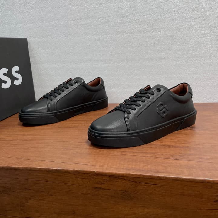 Boss Gary Men's Leather Sneakers