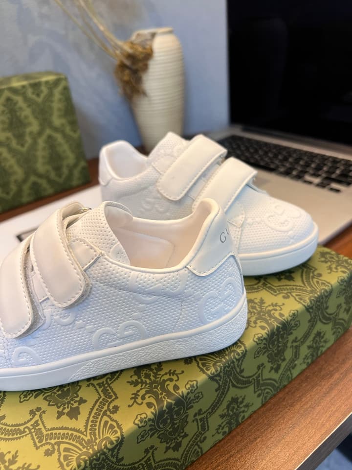 Gucci Kids Sheepskin-Lined Sneakers – Kids Collection
