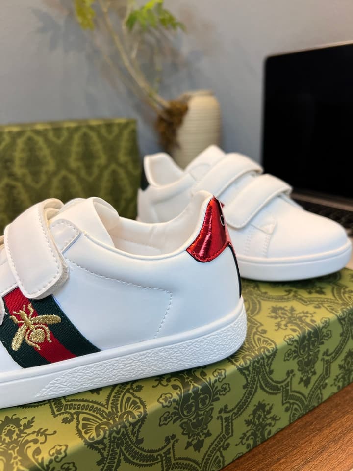 Gucci Kids Sheepskin-Lined Sneakers – Kids Collection