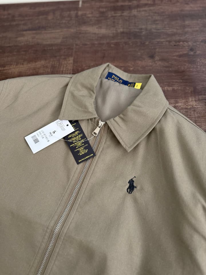 Ralph Lauren Men's Linen Zip Jacket