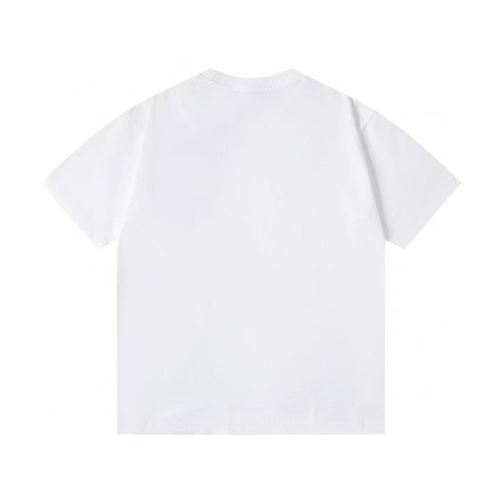 Dior Cursive Embroidered Letter Print T-Shirt – 26SS in Black