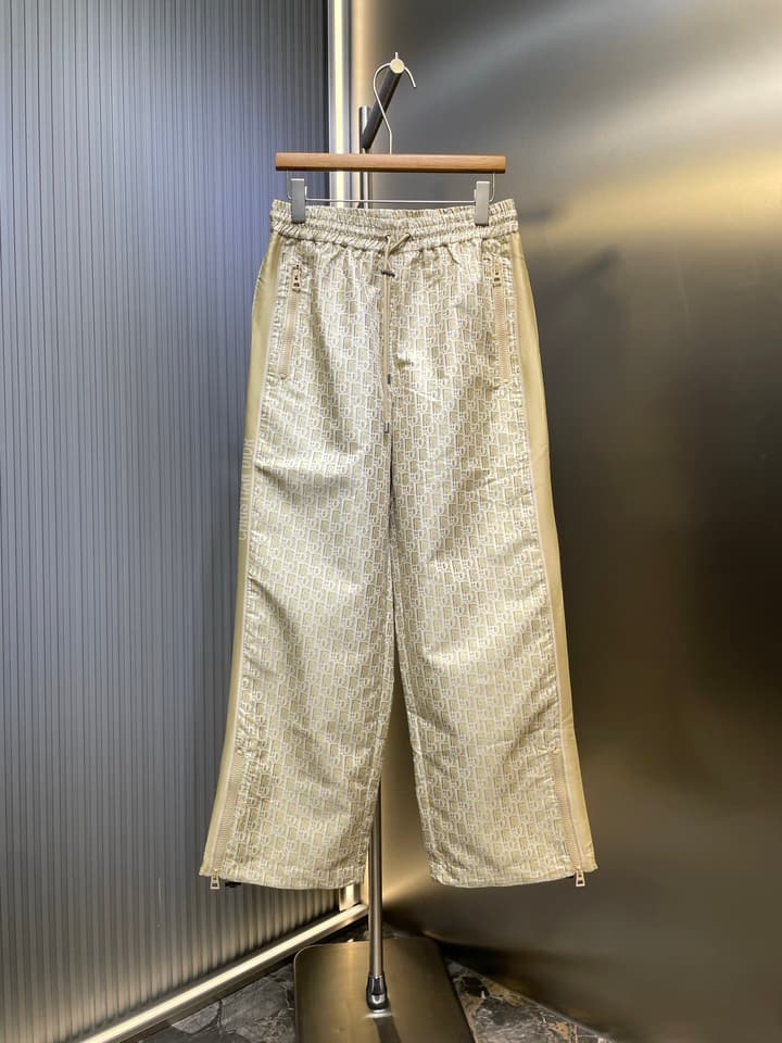 Dior Monogram Drawstring Pants