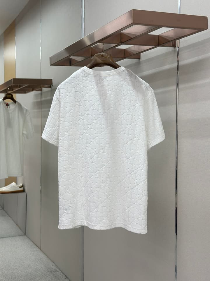 Dior Oblique Jacquard Loose Fit T-Shirt in Black