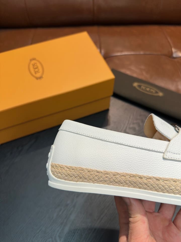 Tod's Gommino Calfskin Loafers in Assorted Loafers Display