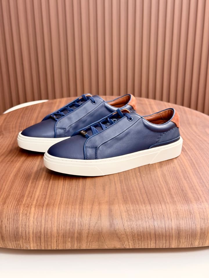 Boss Men's Casual Leather Sneakers