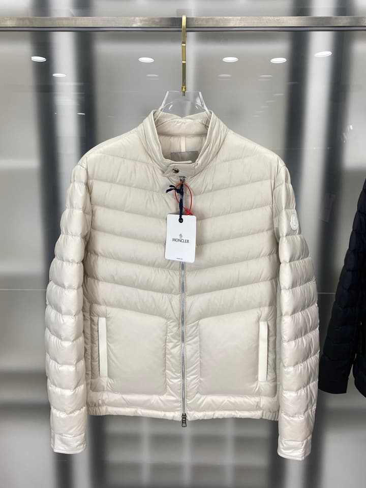 Moncler Arnique Men's Short Down Jacket – 25 Collection in Classic Black