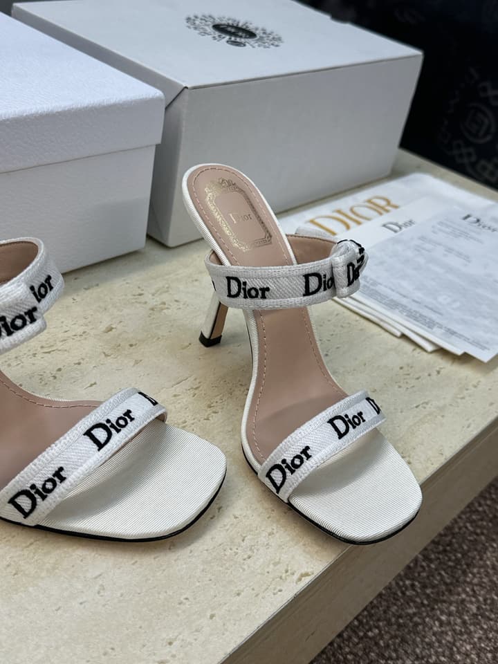 Dior J'Adior Dentelle Jelly Bow Pumps – 2026 Early Spring Collection in Black High Heel