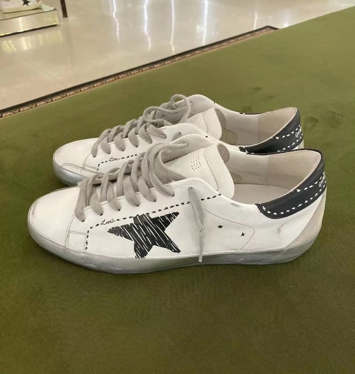 Golden Goose Superstar Distressed Sneakers – 2023 Spring Collection