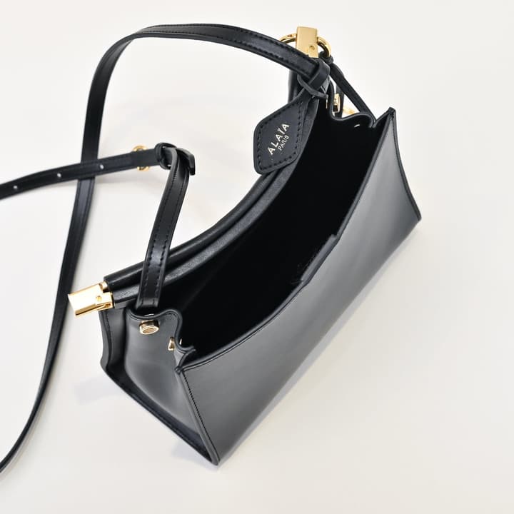 Alaïa Mini Clip Bag in Black