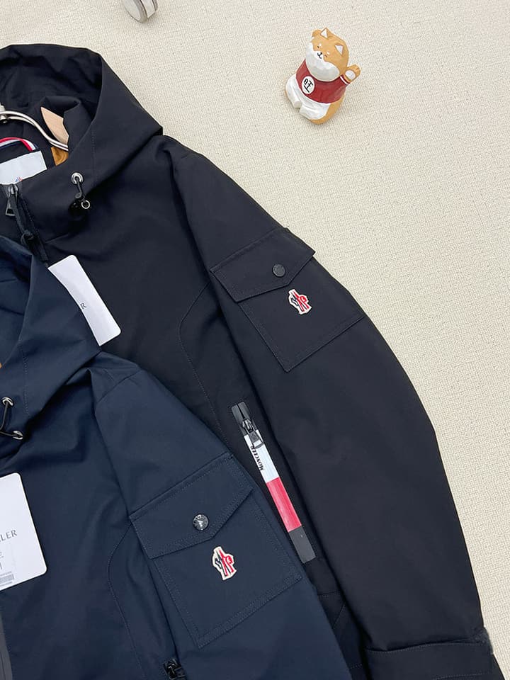 Moncler Men's Business Light Luxury Jacket – 25SS in Black