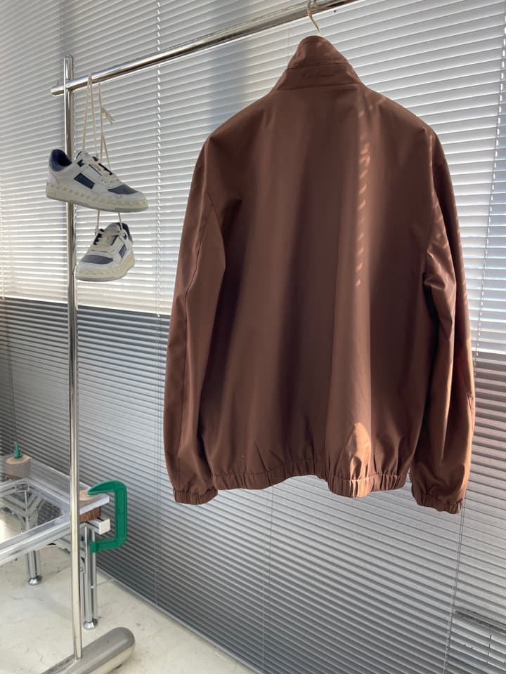 Loro Piana WindBelt Storm System Flight Jacket in Russet Brown