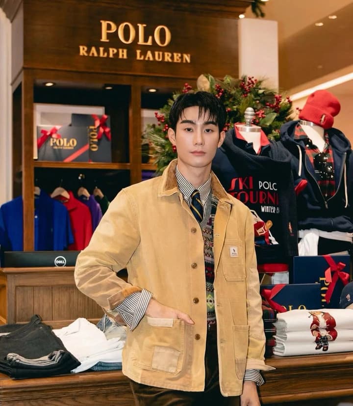 Ralph Lauren Barn Washed Distressed Jacket – 2025 Spring New in Classic Mustard Tan