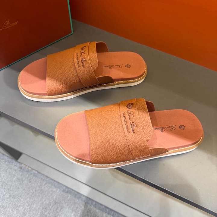 Loro Piana Summer Walk Crisscross Mules