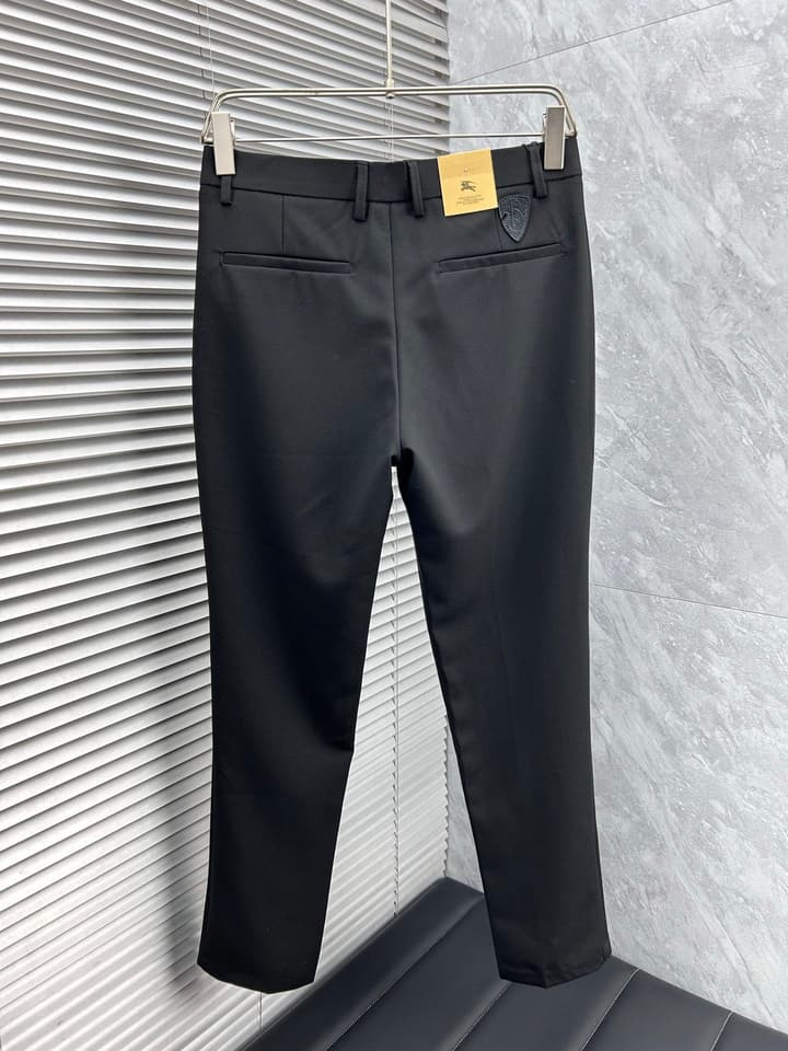 Burberry Tailored Casual Trousers – 2025SS in Camel Brown