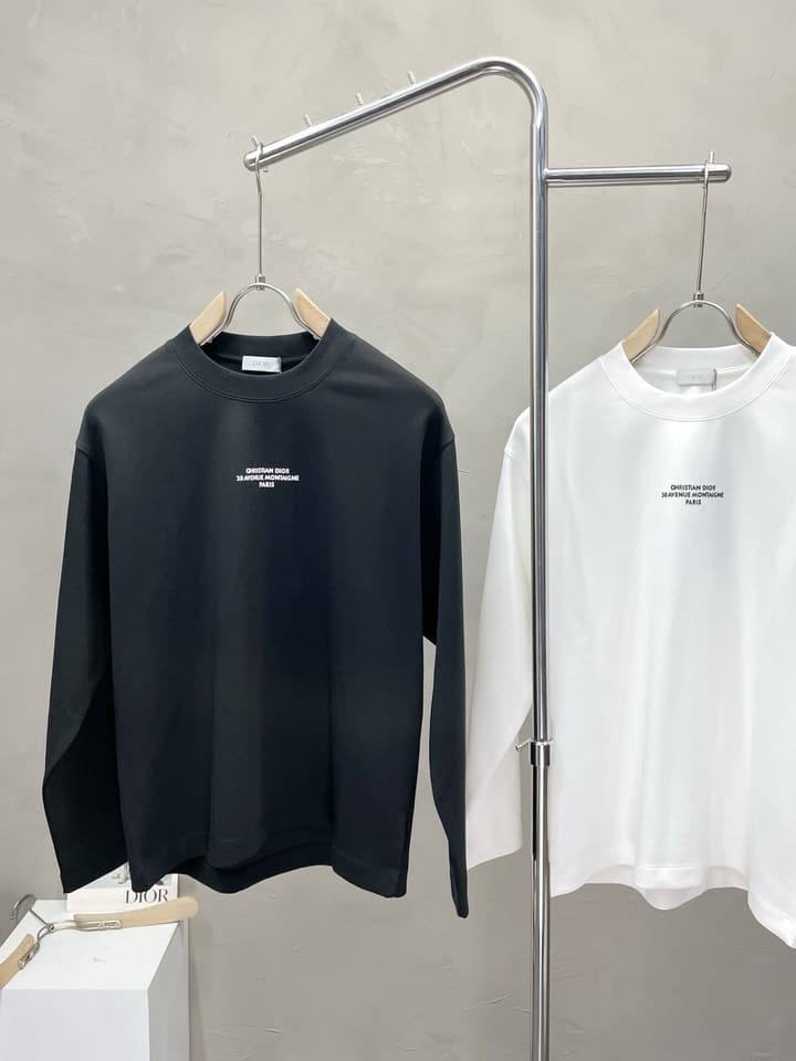 Dior Classic Long Sleeve Outerwear in Classic Black