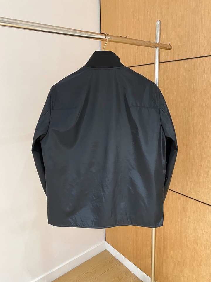 Dior Men's Casual Jacket – 2025 Fall/Winter in Dark Navy