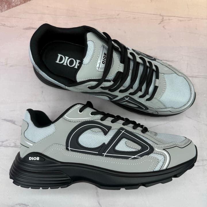 Dior B30 Unisex Sneakers in Glossy Black