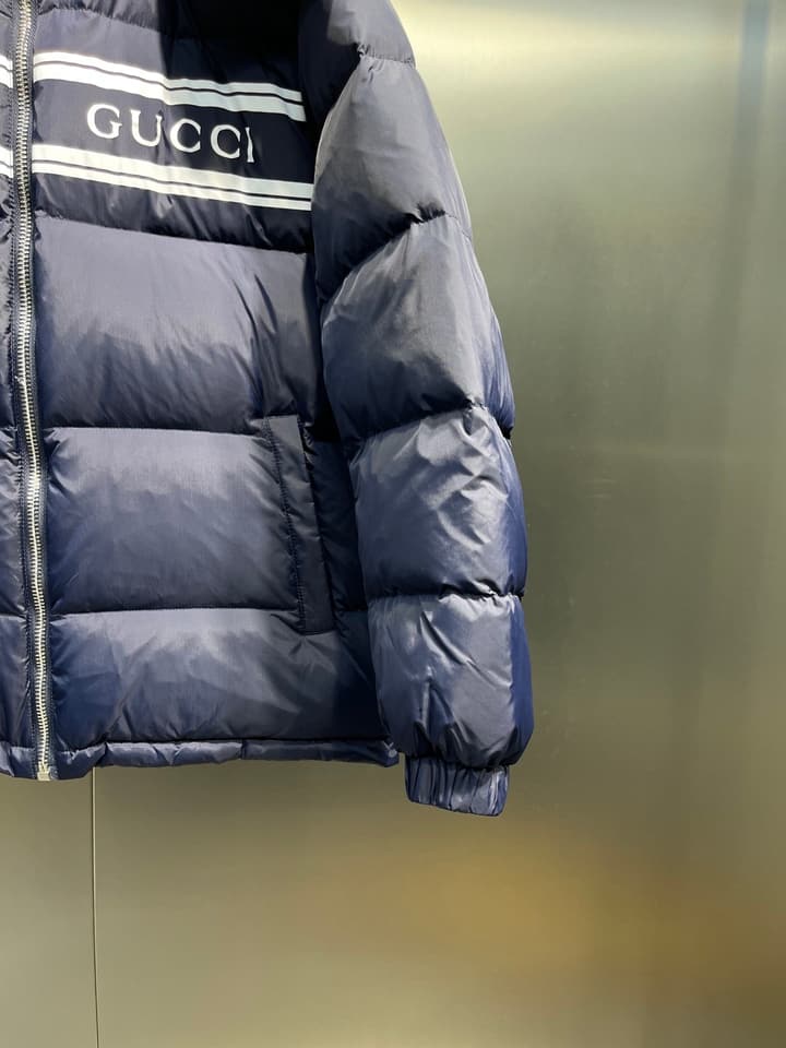 Gucci 1985 Autumn/Winter Down Jacket in Gold