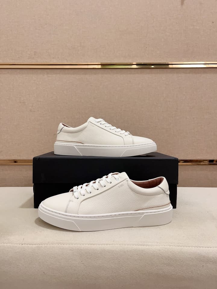 Boss Latest Casual Men's Sneakers in All White