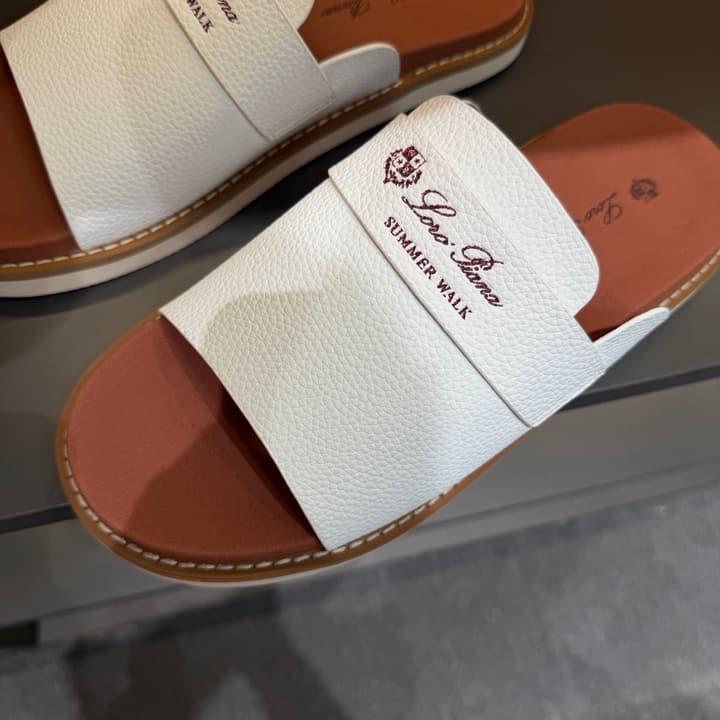 Loro Piana Summer Walk Crisscross Mules