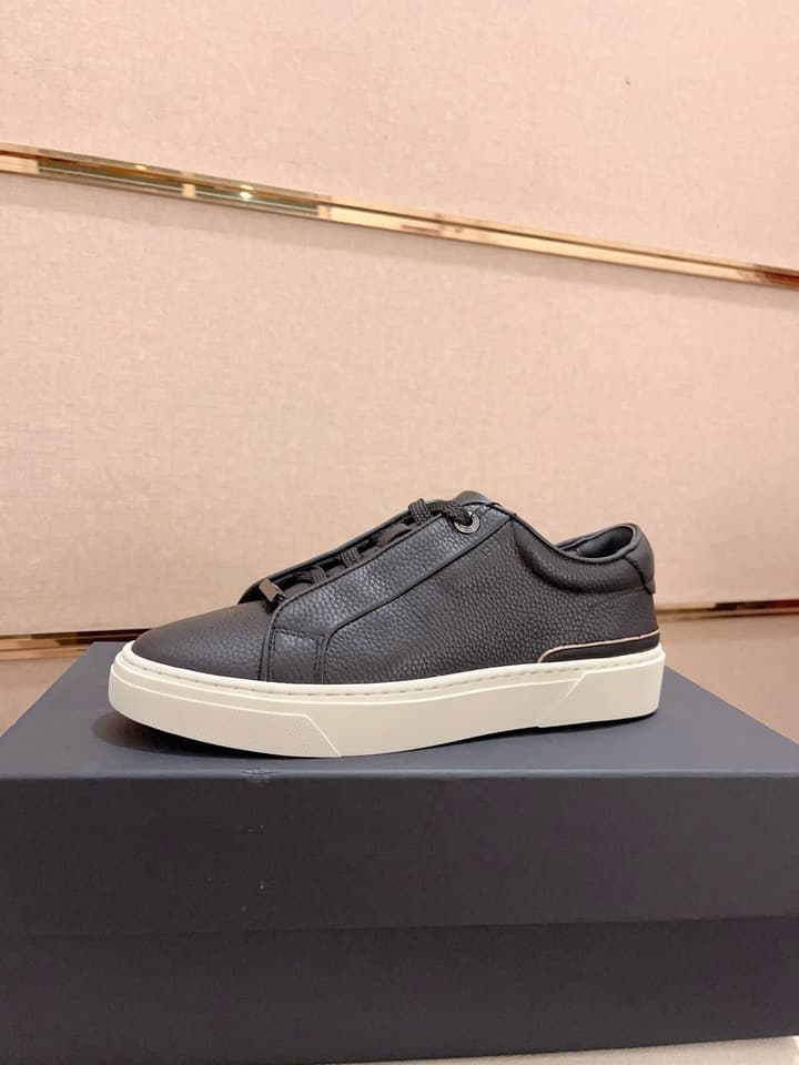 Boss Premium Casual Men's Sneakers in Black Monochromatic