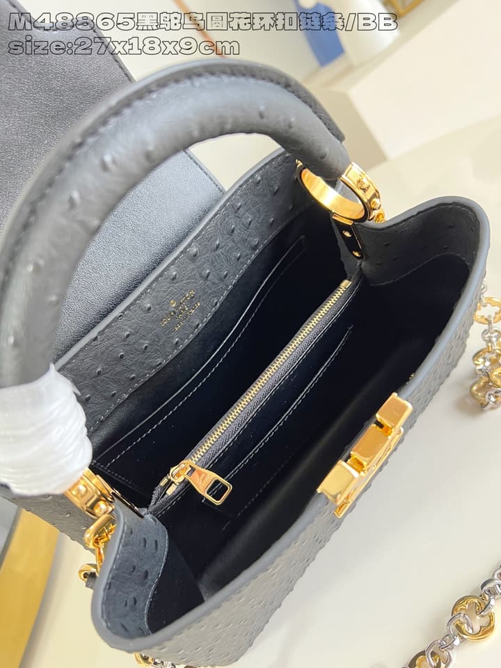 Louis Vuitton Capucines BB Chain On You Handbag