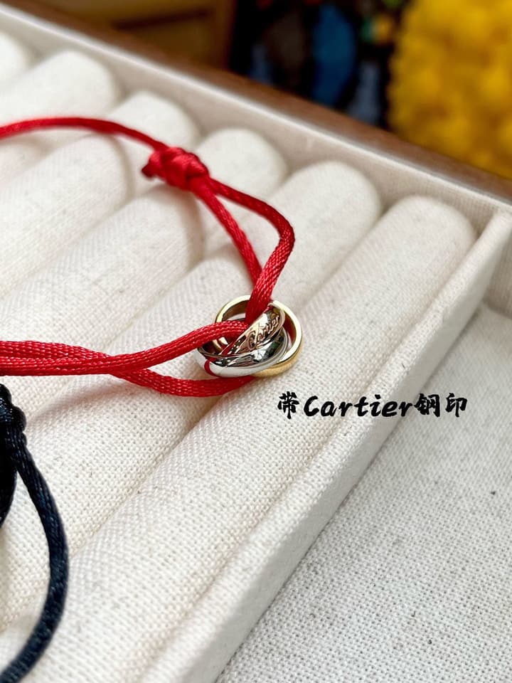 Cartier Trinity Adjustable Cord Bracelet