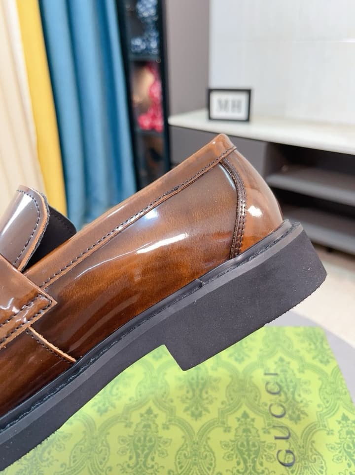 Gucci Men's Formal Leather Shoes – New Collection