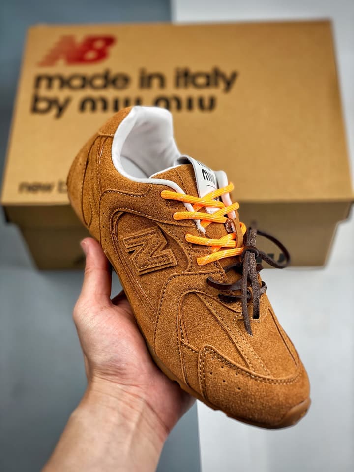 Miu Miu x New Balance NB530SL Distressed Sneakers – 2024 Collection