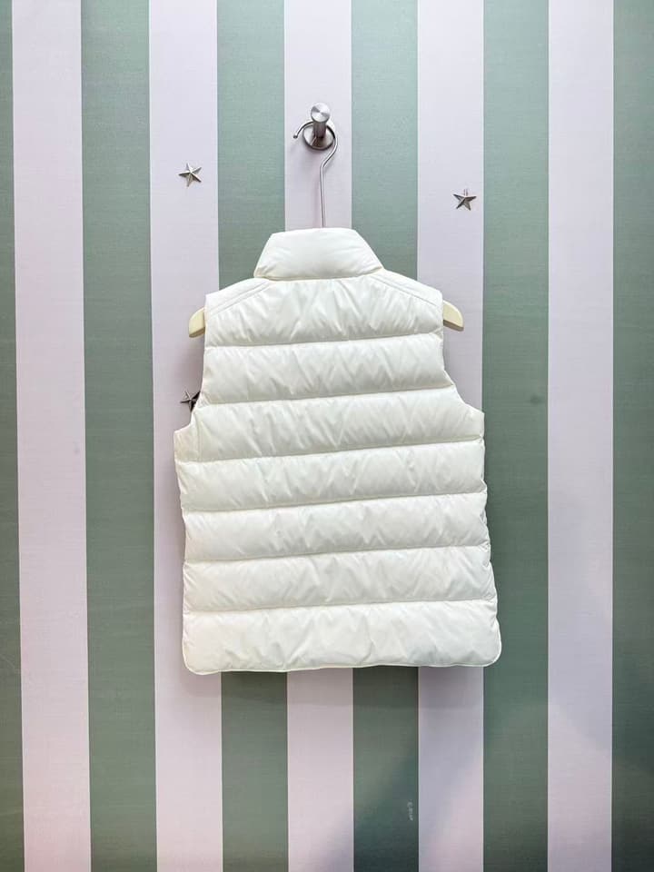 Moncler Kids Puffer Vest – 2025SS/FW Collection in Black