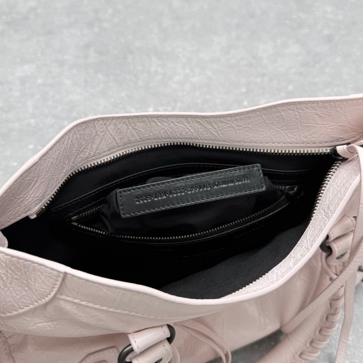 Balenciaga Le City Small Shoulder Bag – Petal Pink in Petal Pink