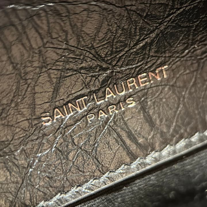 Saint Laurent Niki Baby Shoulder Bag in Apricot
