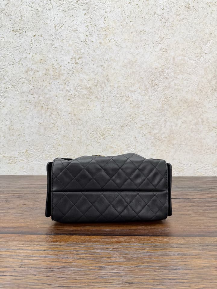 Chanel 25 Bag Small – Caviar Leather with Gold Hardware