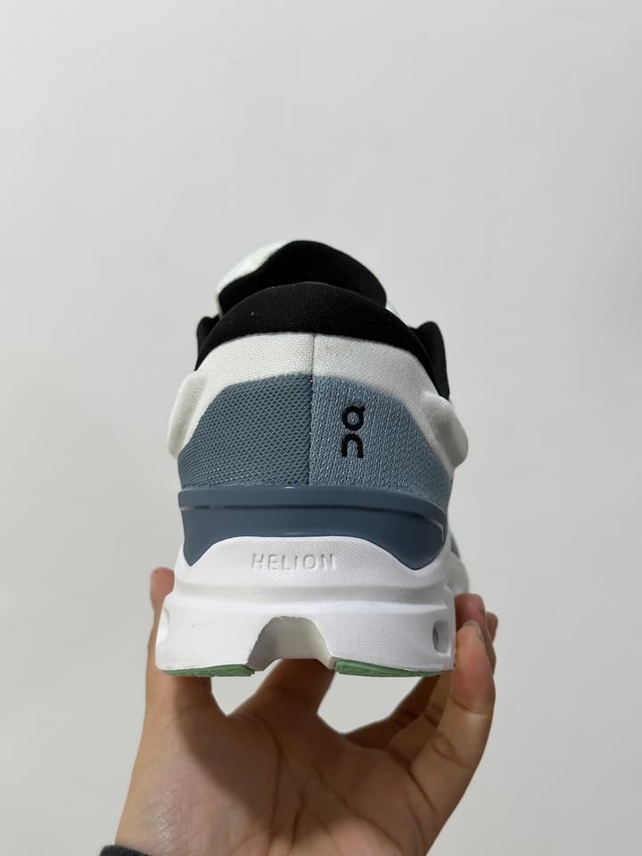 On x Roger Federer Cloudstratus 3 Special Edition Sneakers in All Black Red Accent