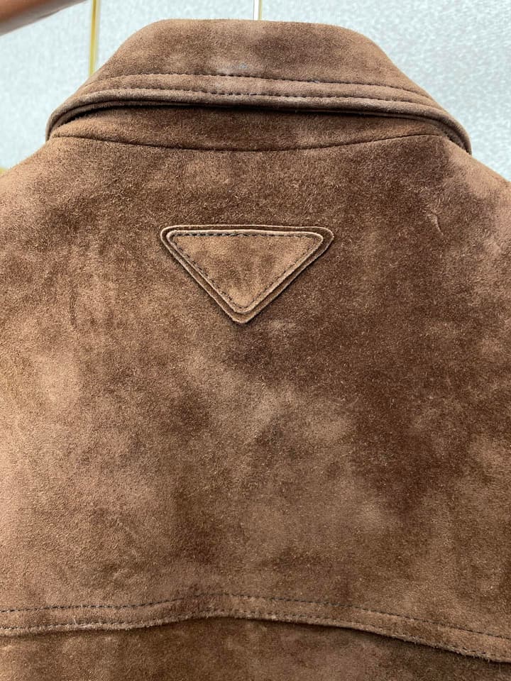 Prada Imported Leather Jacket