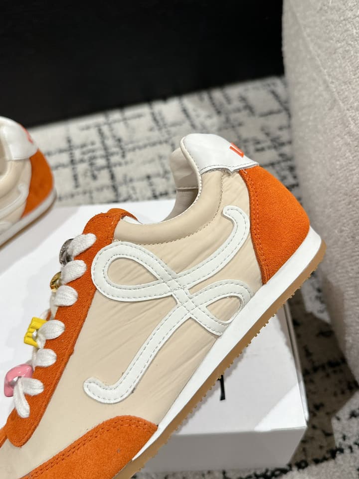 Loewe Ballet Runner 2.0 Unisex Sneakers – 2025 Collection in White And Light Blue