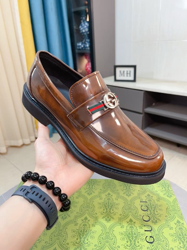 Gucci Men's Formal Leather Shoes – New Collection