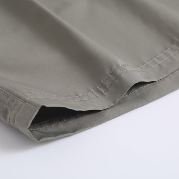 Brunello Cucinelli Embroidered Swim Trunks in Navy Blue