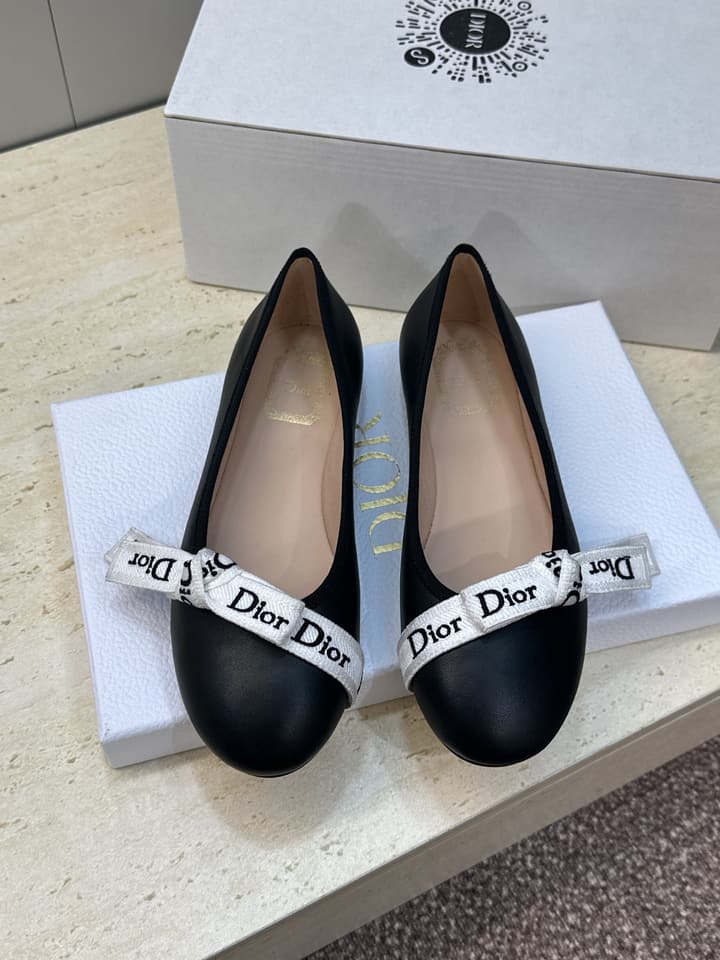 Dior J'Adior Bow Ballet Flats – 2026 Early Spring Collection
