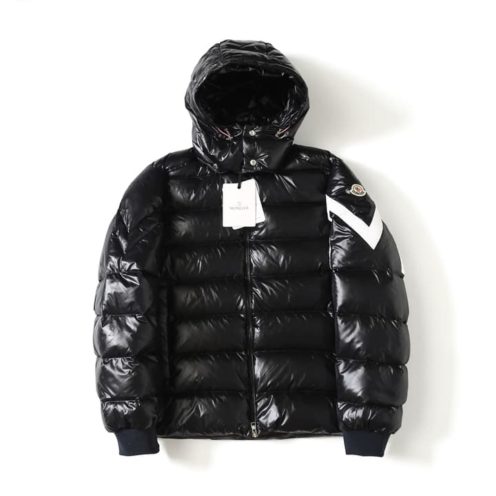 Moncler Corydale Striped Hooded Down Jacket – FW22