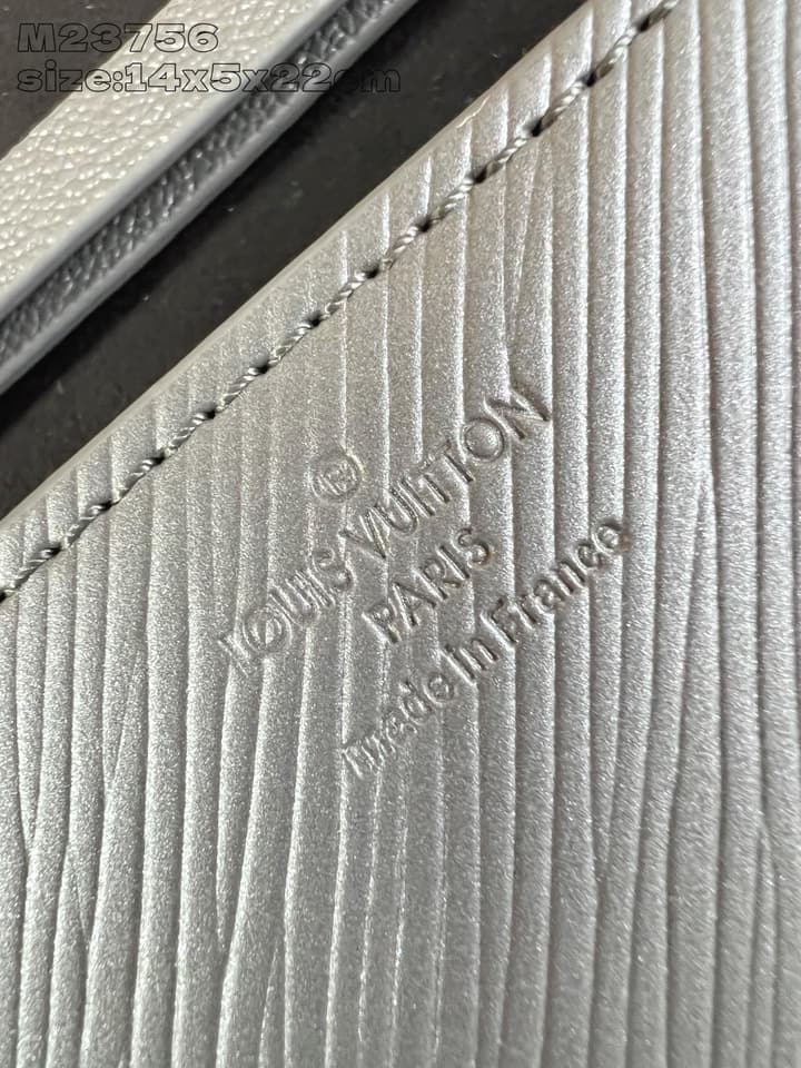 Louis Vuitton Pochette Louise Chain Bag in Beige