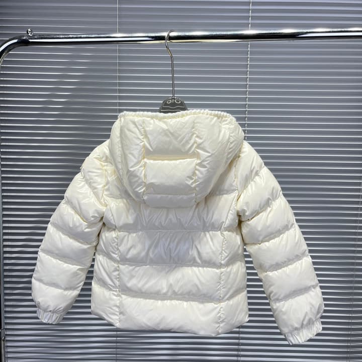 Moncler Kids Hooded Down Jacket – 25FW in Classic Black