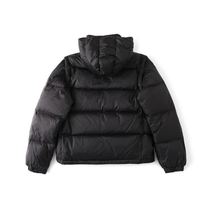 Moncler Cyclone Detachable Down Jacket – 2024FW in Black/Blue