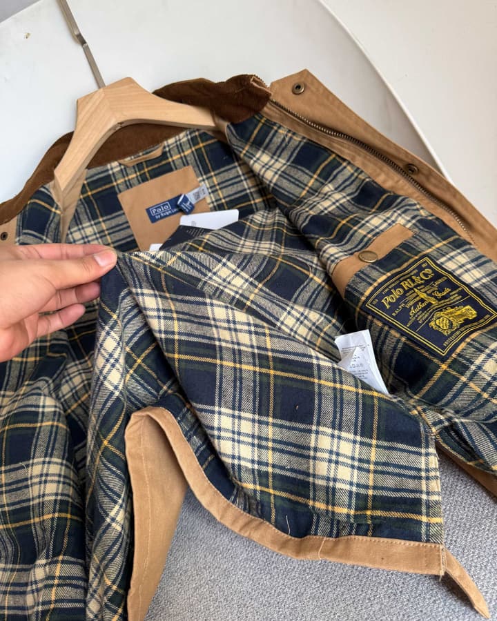 Ralph Lauren Barn Style Workwear Jacket in Green