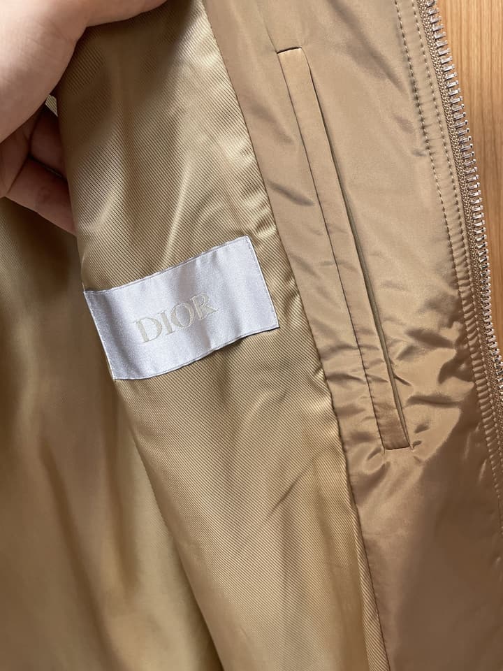 Dior Men's Casual Jacket – 2025FW in Dark Navy