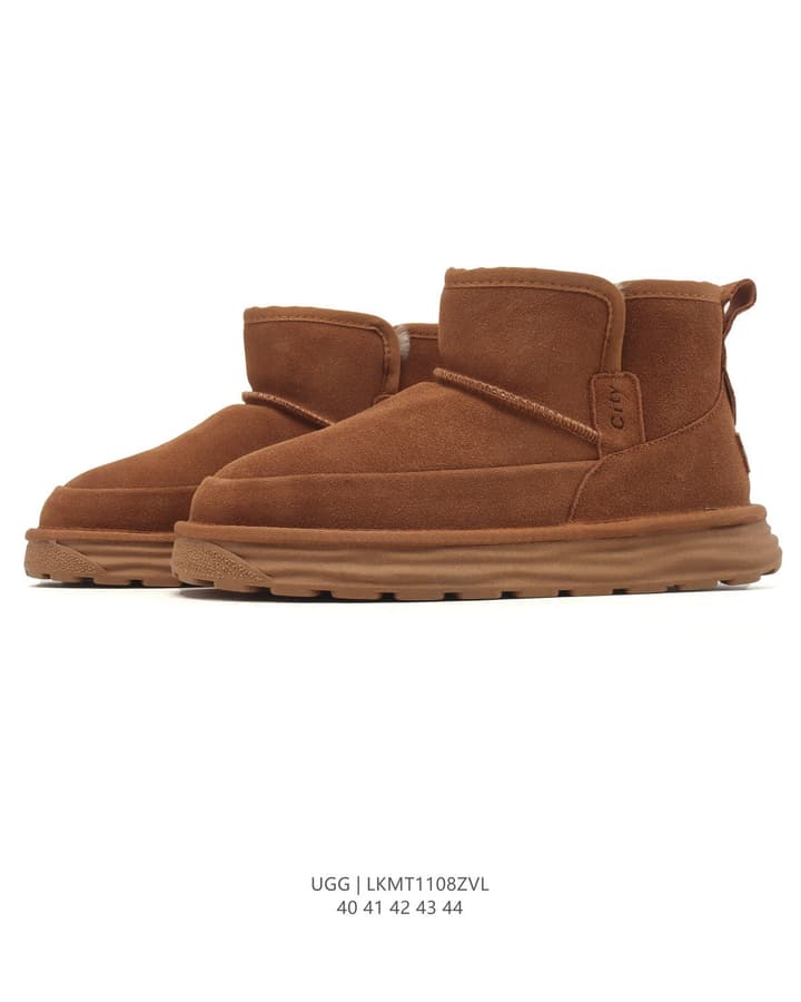 UGG Men's High-Top Snow Boots in Black