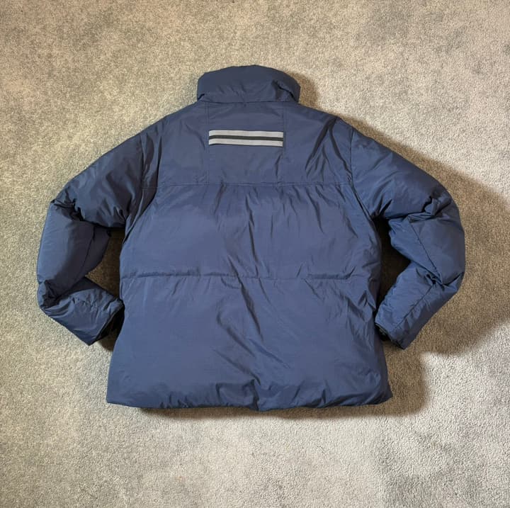 Canada Goose Lawrence Stand-Collar Puffer Jacket in Classic Black